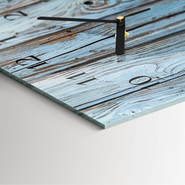Horloge murale verticale Bois