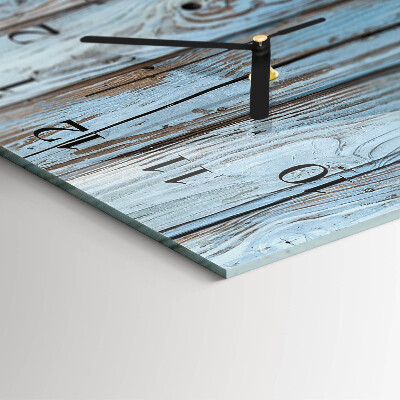 Horloge murale verticale Bois