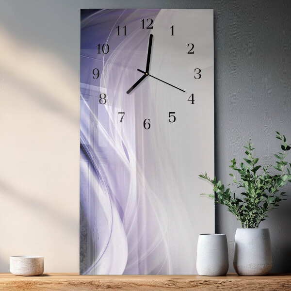 Horloge murale verticale Abstraction