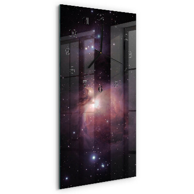 Horloge murale verticale Espace