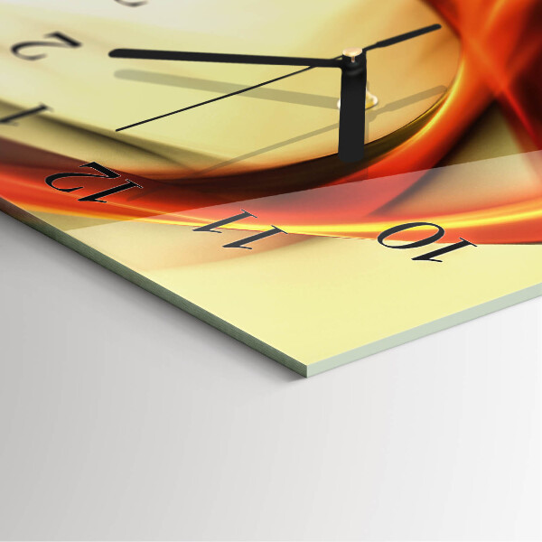 Horloge murale verticale Abstraction