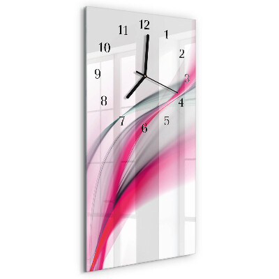 Horloge murale verticale Abstraction