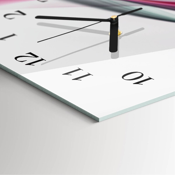 Horloge murale verticale Abstraction