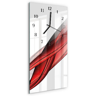 Horloge murale verticale Abstraction