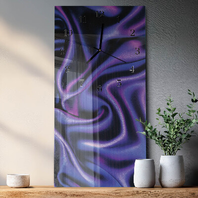 Horloge murale verticale Velours