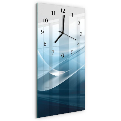 Horloge murale verticale Abstraction