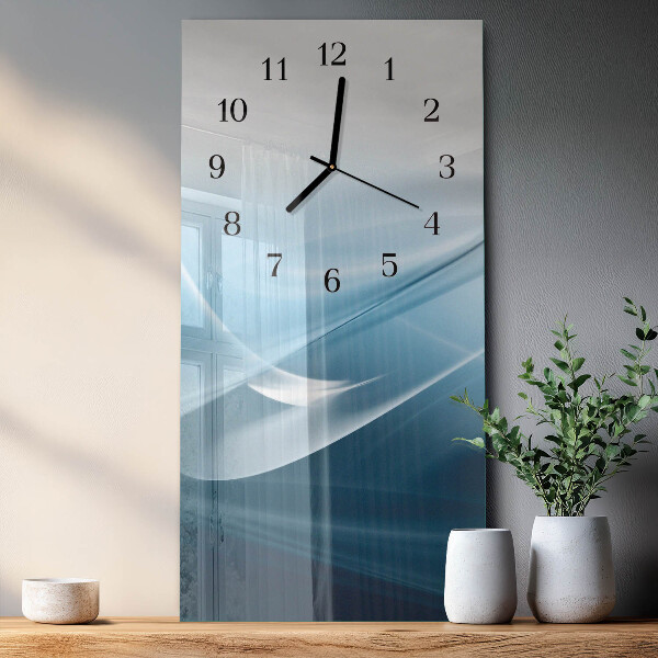 Horloge murale verticale Abstraction