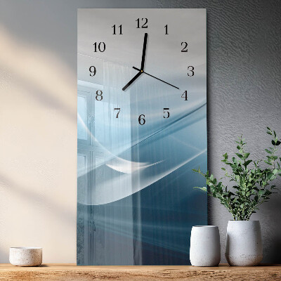 Horloge murale verticale Abstraction