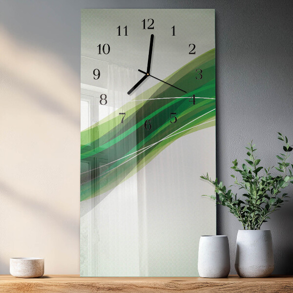 Horloge murale verticale Abstraction