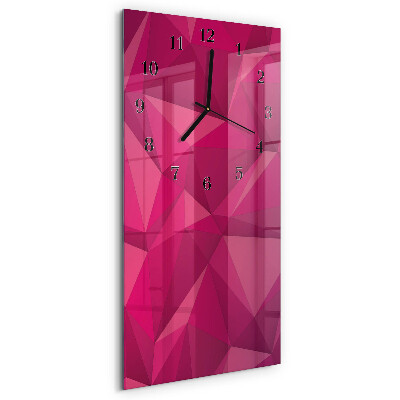 Horloge murale verticale Abstraction