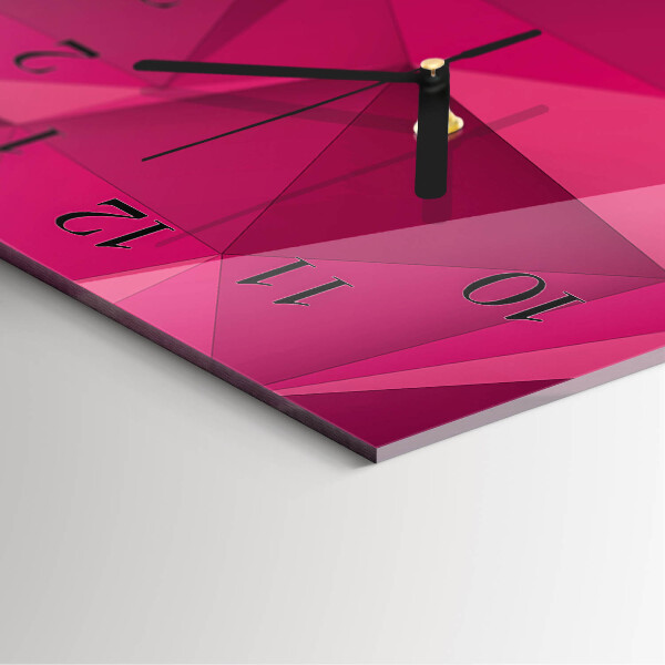 Horloge murale verticale Abstraction