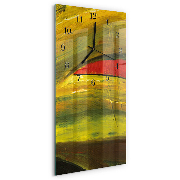 Horloge murale verticale Morceau