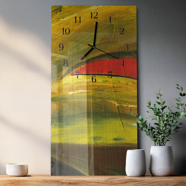 Horloge murale verticale Morceau