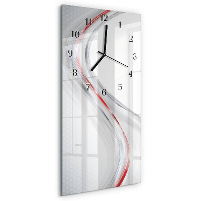Horloge murale verticale Courbe