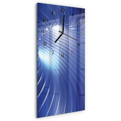 Horloge murale verticale Vortex