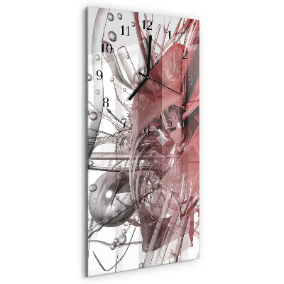 Horloge murale verticale Chaos