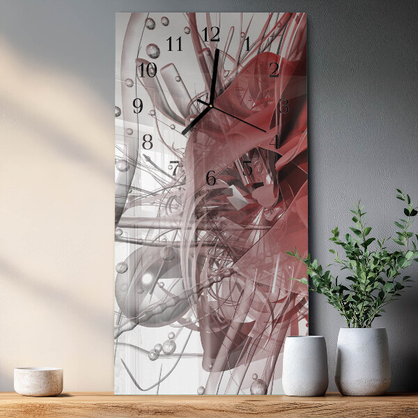 Horloge murale verticale Chaos