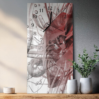 Horloge murale verticale Chaos