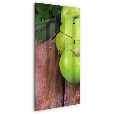 Horloge murale verticale Table Apple