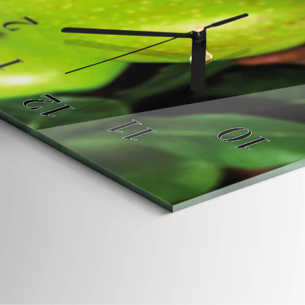 Horloge murale verticale Table Apple