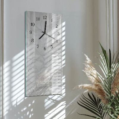 Horloge murale verticale Feuille de papier