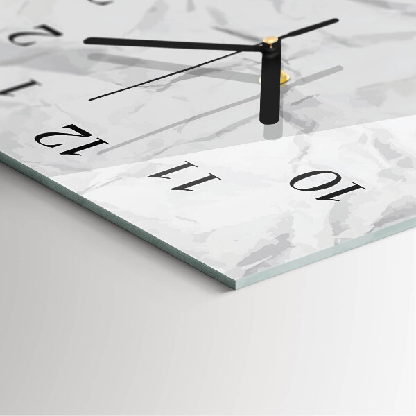 Horloge murale verticale Feuille de papier