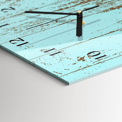 Horloge murale verticale Bois