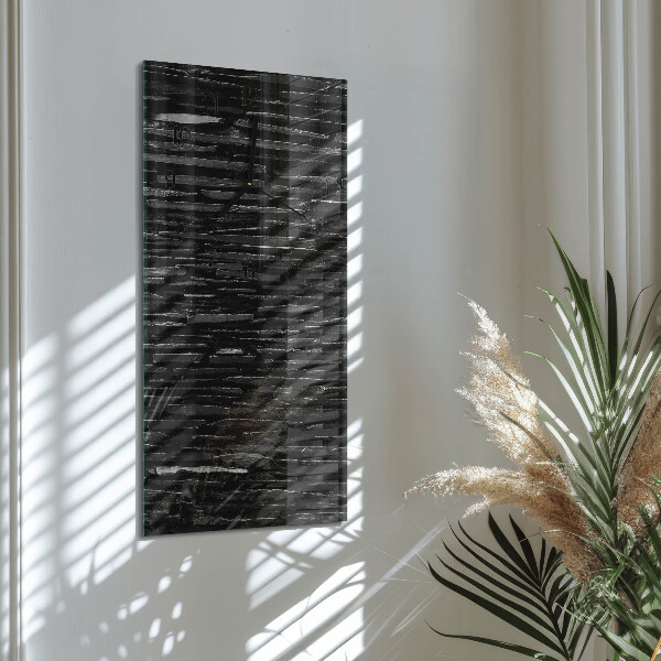 Horloge murale verticale Pierres