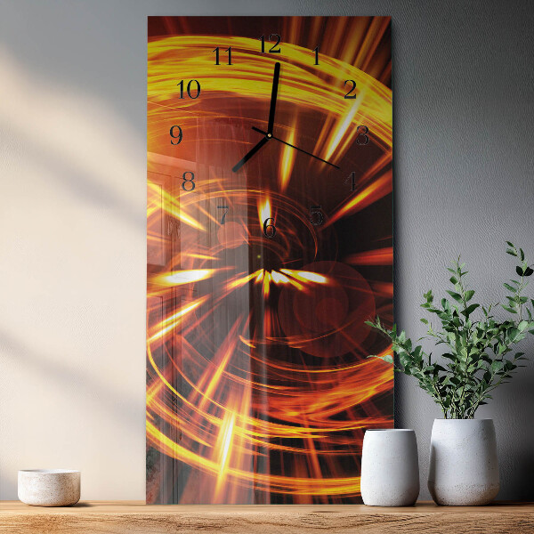 Horloge murale verticale Modèle