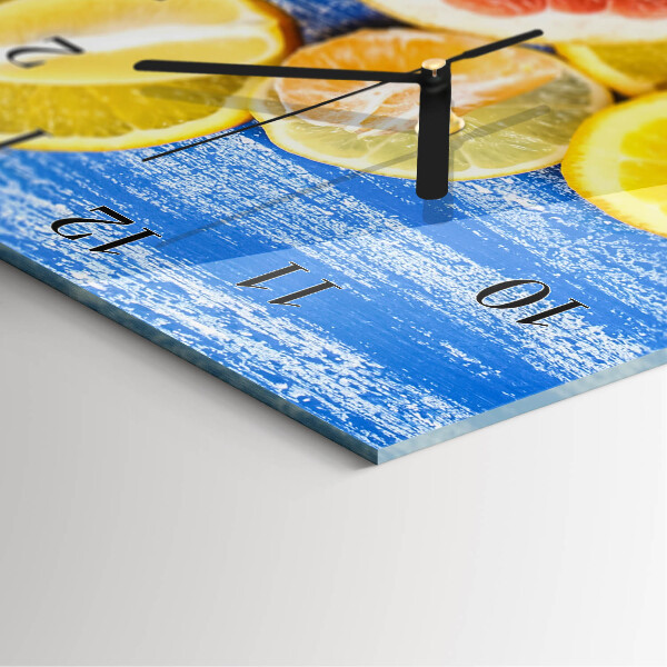 Horloge murale verticale Fruit