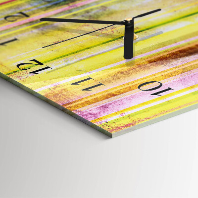 Horloge murale verticale Bois