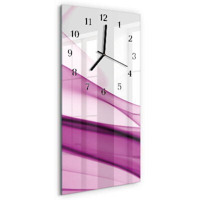 Horloge murale verticale Abstraction