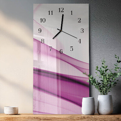 Horloge murale verticale Abstraction