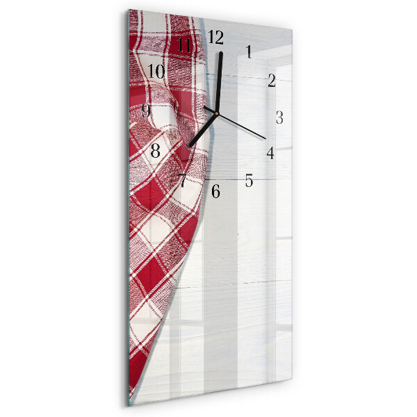 Horloge murale verticale Nappe