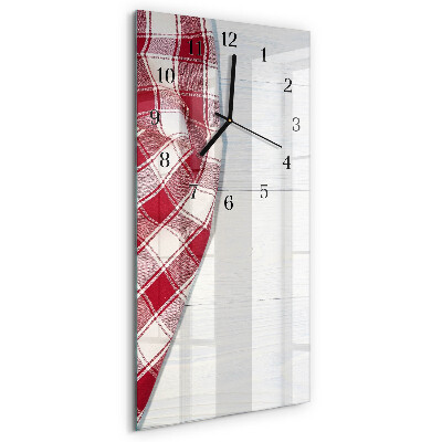 Horloge murale verticale Nappe