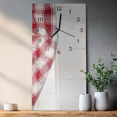 Horloge murale verticale Nappe
