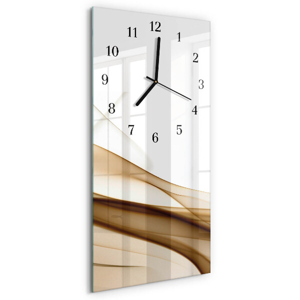 Horloge murale verticale Abstraction