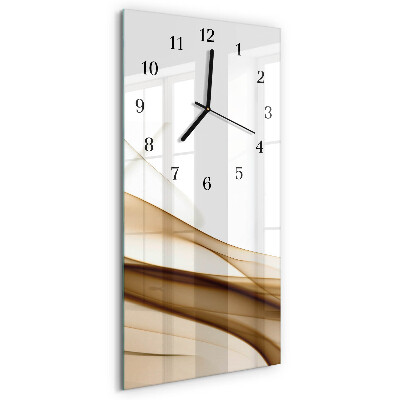 Horloge murale verticale Abstraction