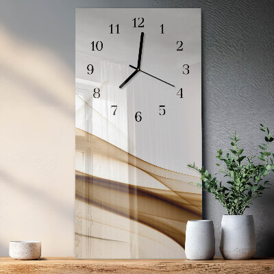 Horloge murale verticale Abstraction