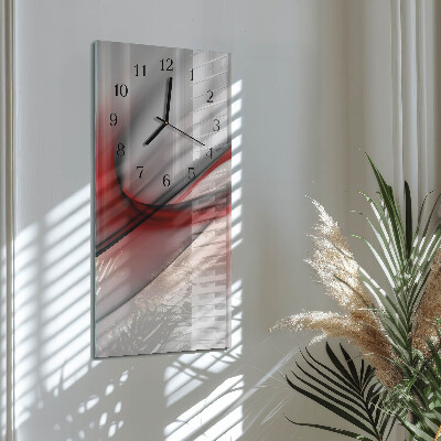 Horloge murale verticale Abstraction
