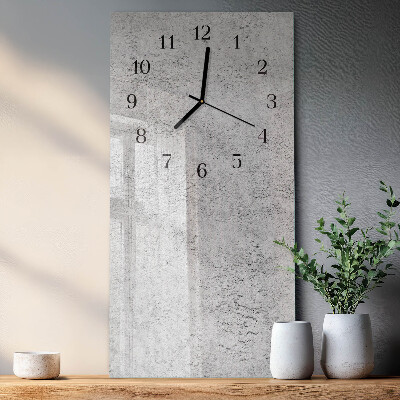 Horloge murale verticale Mur