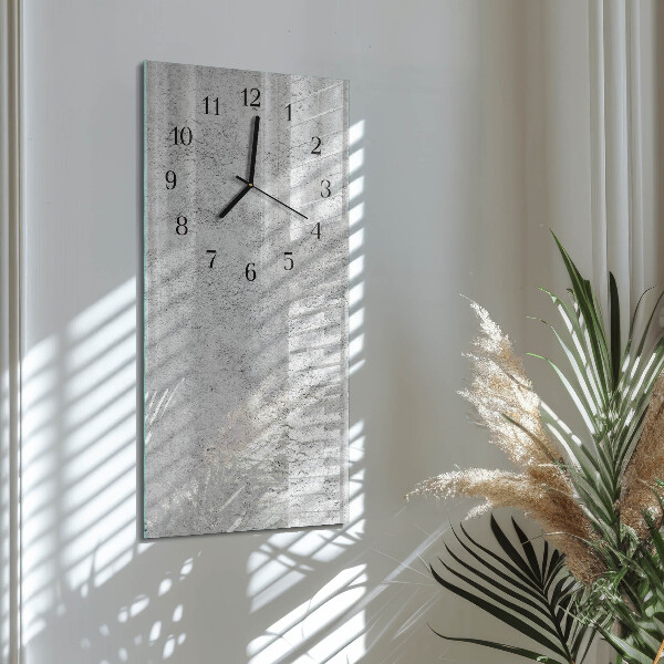 Horloge murale verticale Mur