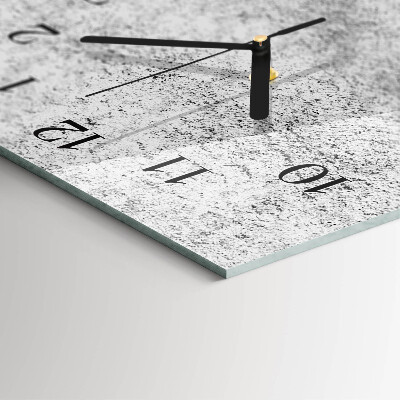 Horloge murale verticale Mur