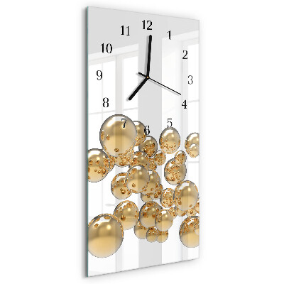 Horloge murale verticale Balles