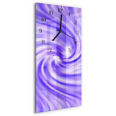 Horloge murale verticale Vortex