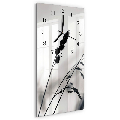 Horloge murale verticale Grain