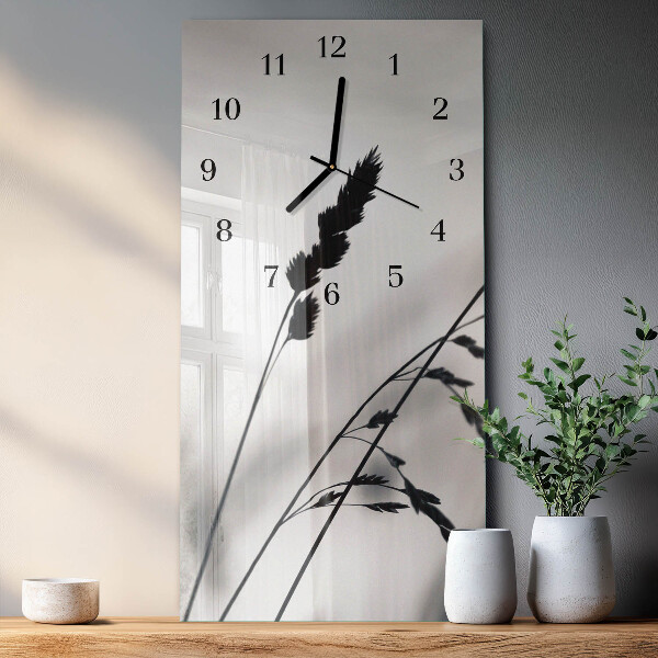 Horloge murale verticale Grain