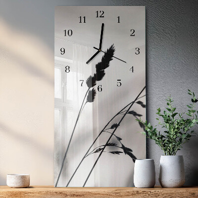 Horloge murale verticale Grain