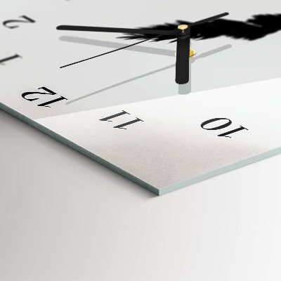 Horloge murale verticale Grain