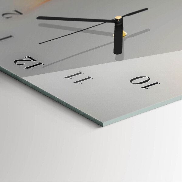 Horloge murale verticale Abstraction
